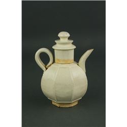 Chinese Ding Yao Porcelain Teapot with Cover