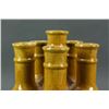 Image 2 : Chinese Six Opening Brownish Porcelain Vase