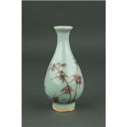 Chinese Copper Red Porcelain Vase