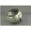 Image 5 : Chinese Qing Period Silver Pot Openwork Cover