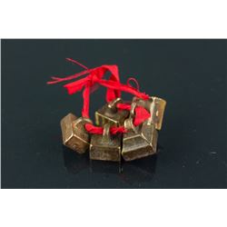 Chinese Small Bronze Seal (5 Pc)