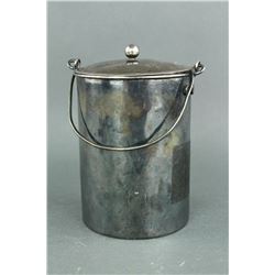 Chinese Silver Teapot with Handle