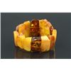 Image 6 : 2 Pc Chinese Large Amber Bracelets