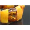 Image 7 : 2 Pc Chinese Large Amber Bracelets