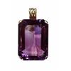 Image 1 : Natural Purple Amethyst Pendant