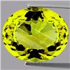 Image 1 : Natural Green Gold Lemon Quartz 14.01 cts - VVS