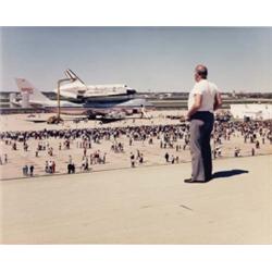 JOEL STERNFELD (American, b. 1944) THE SPACE SHUTTLE COLUMBIA LANDS AT KELLY AIR FORCE BASE, SAN ...