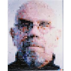 VIK MUNIZ (Brazilian, b. 1961) CHUCK (FROM PICTURES OF COLOR) signed and dated Galerie Xippas lab...