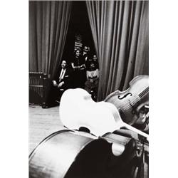 ROBERT FRANK (American, b. Switzerland 1924) FATS DOMINO signed “R. Frank” in blue ink on verso t...