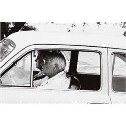 ROBERT FRANK (American, b. Switzerland, 1924) DETROIT titled, dated and signed “Detroit 1955 R. F...