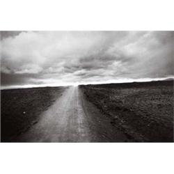 ROBERT FRANK (American, b. Switzerland, 1924) ROAD TO LA PAZ titled, dated and signed “Road to La...
