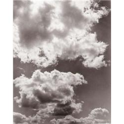 BRUCE WEBER (American, b. 1946) FOUR IMAGES OF CLOUDS titled, dated, editioned and signed in penc...