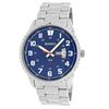 Image 1 : Roberto Bianci Men's All Steel Watch With Day And Date And Blue Face -7099MSS