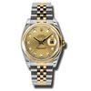 Image 1 : Rolex  Datejust 36 Steel  Yellow Gold  Men Watch