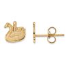 Image 1 : 14K Polished Swan Post Earrings
