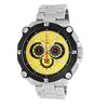 Image 1 : Roberto Bianci Men's Pro Racing Chronograph Watch With Yellow Face-7101M