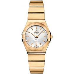 Omega  Constellation Brushed Quartz 24Mm  Women Watch