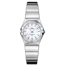 Omega  Constellation Polished Quartz 24Mm  Women Watch