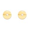 Image 1 : 14K Polished CZ Fancy Post Earrings