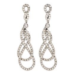 14K Moissanite Earring