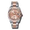 Image 1 : Rolex  Datejust 36 Steel  Everose Gold  Men Watch