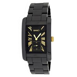 Roberto Bianci Unisex Black Ceramic Watch-5877M