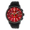 Image 1 : Roberto Bianci Men's Pro Racing Chronograph Gun Plated Watch With Red Face-7096MRUB-GUN