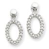 Image 1 : 14K WG Dia Earrings
