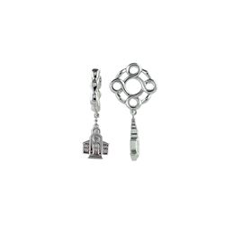 WG WHEEL / WG DIAMOND CHURCH DANGLE (#266D)