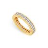 Image 1 : Diamond Eternity Band : 14K Yellow Gold - 2.00 CT Diamonds