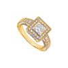 Image 1 : Diamond Engagement Ring : 14K Yellow Gold - 1.00 CT Diamonds