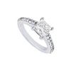 Image 1 : Diamond Engagement Ring : Platinum - 1.00 CT Diamonds