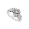 Diamond Ring : 14K White Gold - 0.75 CT Diamonds