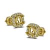 Image 1 : Genuine 0.46CTW Semi-Mount Earring 14K Yellow Gold