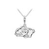 Image 1 : Sterling Silver Charming Animal Charm Rabbit Pendant