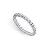 Image 1 : Platinum Diamond Eternity Band : 0.75 CT Diamonds