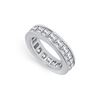 Platinum Diamond Eternity Band : 5.00 CT Diamonds
