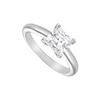 Image 1 : Diamond Solitaire Ring : 14K White Gold – 2.00 CT Diamond