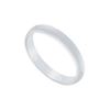 Image 1 : Platinum 2.5MM Comfort Fit Half Round Wedding Band