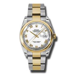 Rolex  Datejust 36 Steel  Yellow Gold  Men Watch
