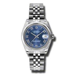 Rolex  Datejust 31  Blue Steel Jubilee  Women Watch