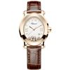 Image 1 : Chopard  Happy Sport Oval 7 Floating Diamonds  Women Watch