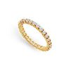 Image 1 : Diamond Eternity Band : 18K Yellow Gold – 1.00 CT Diamonds