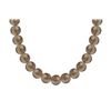 Image 1 : Tahitian Pearl Necklace : 18K Yellow Gold – 8.00 - 10.00 MM