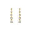 Image 1 : Diamond Journey Earrings : 14K Yellow Gold - 2.00 CT Diamonds