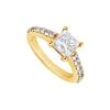 Image 1 : Diamond Engagement Ring : 14K Yellow Gold - 1.00 CT Diamonds