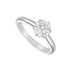 Image 1 : Diamond Solitaire Ring : 18K White Gold – 1.75 CT Diamond