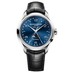 Baume  Mercier  Clifton Automatic 43Mm Calendar Moonphase  Men Watch