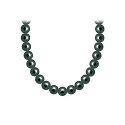 Akoya Cultured Pearl Necklace : 14K White Gold – 4 MM