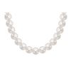 Akoya Cultured Pearl Necklace : 14K White Gold – 10 MM